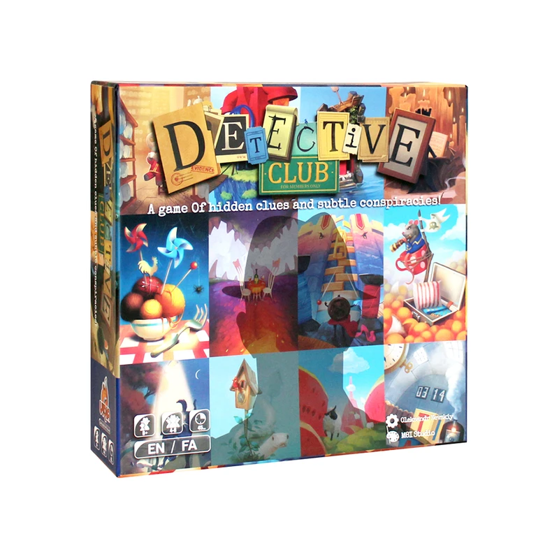 بازی باشگاه کاراگاهان (detective club)