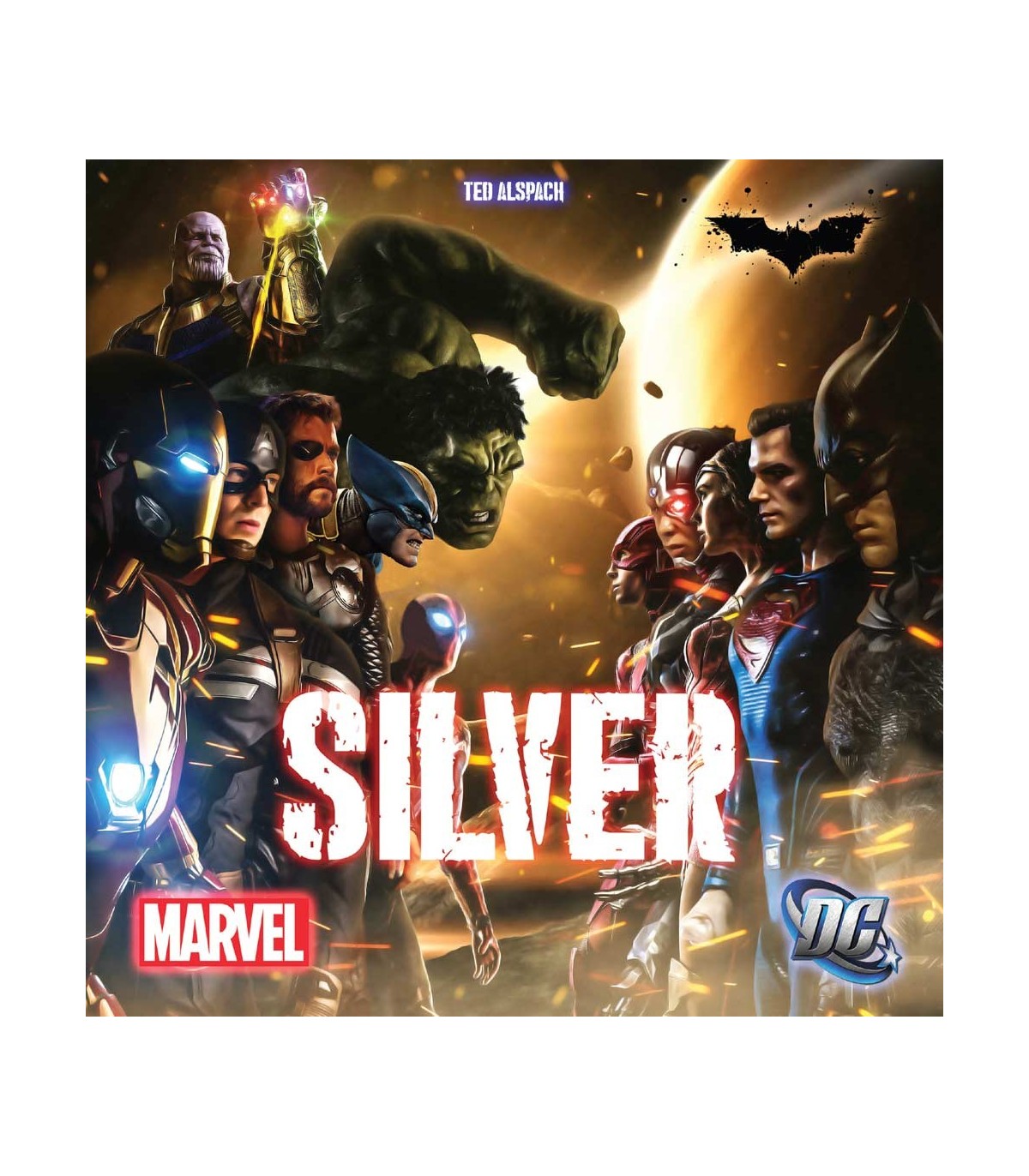 بازی سیلور مارول و دیسی silver marvel and dc-copy