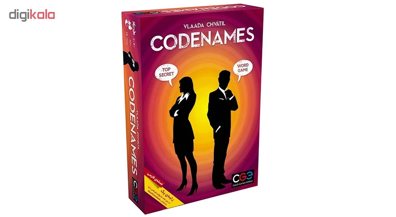 بازی سی جی ای مدل Codenames نسخه فارسی