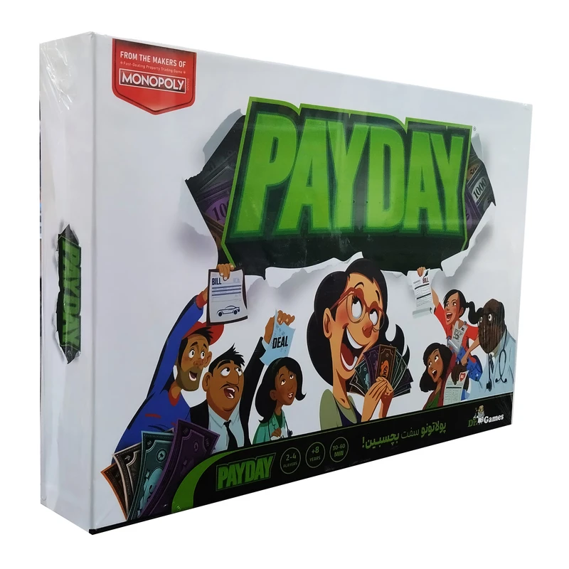 بازی فکری مونوپولی پی دی MONOPOLY PAYDAY