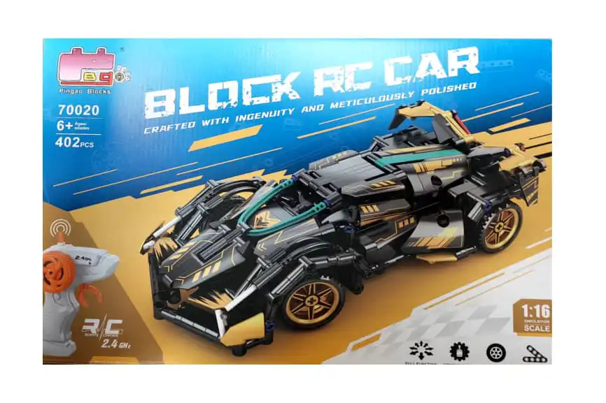 پازل 402 قطعه مدل BLOCK RC CAR کد 70020