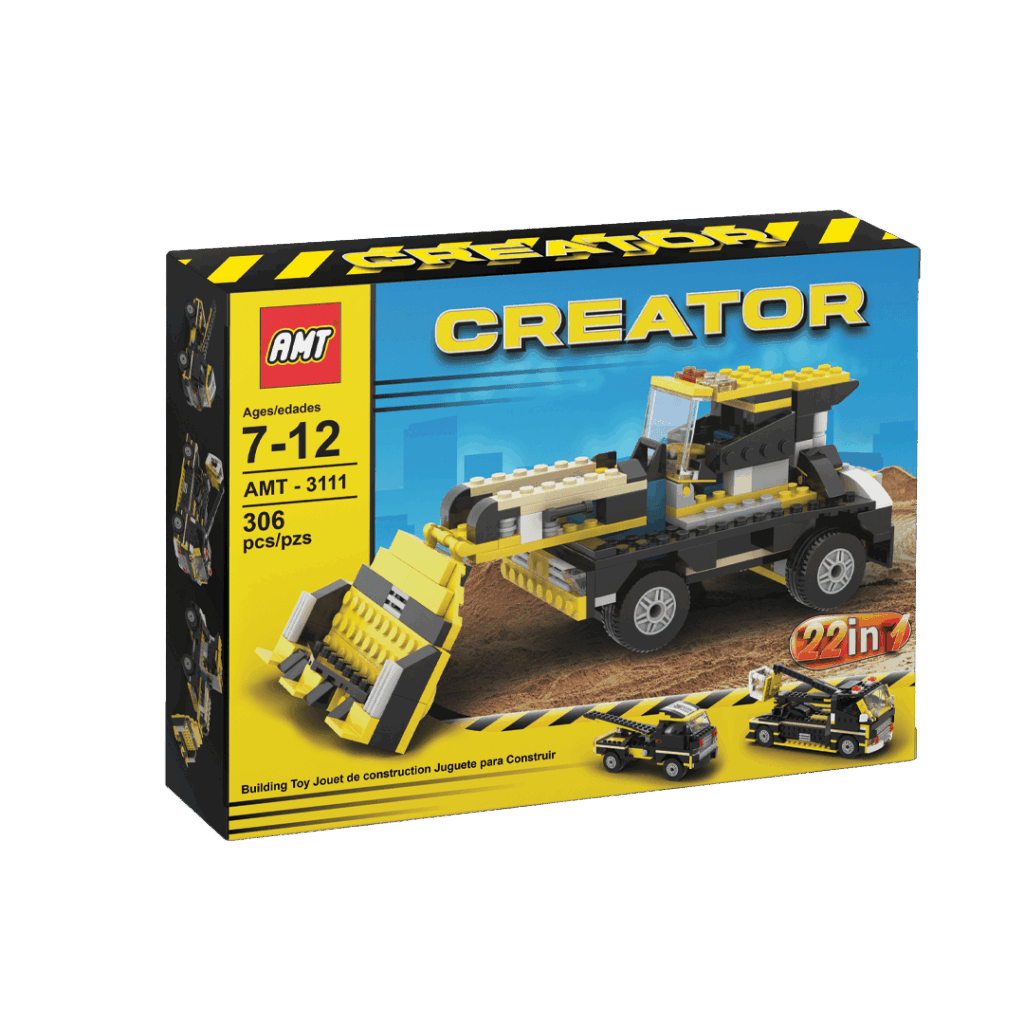 لگو 306 قطعه مدل تراکتورCREATOR کد AMT - 3111