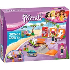 لگو202 قطعه مدل پارک اسکیت برد دوستان Friends کد 10491