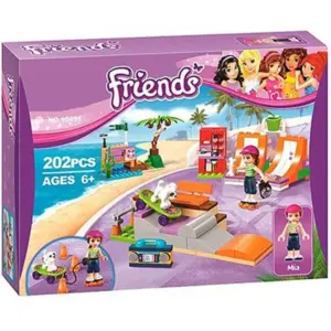 لگو202 قطعه مدل پارک اسکیت برد دوستان Friends کد 10491