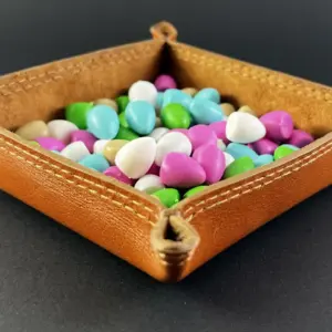 ارگانایزر چرمی بزرگ مخصوص تایل و توکن
