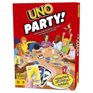 بازی فکری مدل اونو مهمانی Uno Party مناسب سن 7 سال به بالا