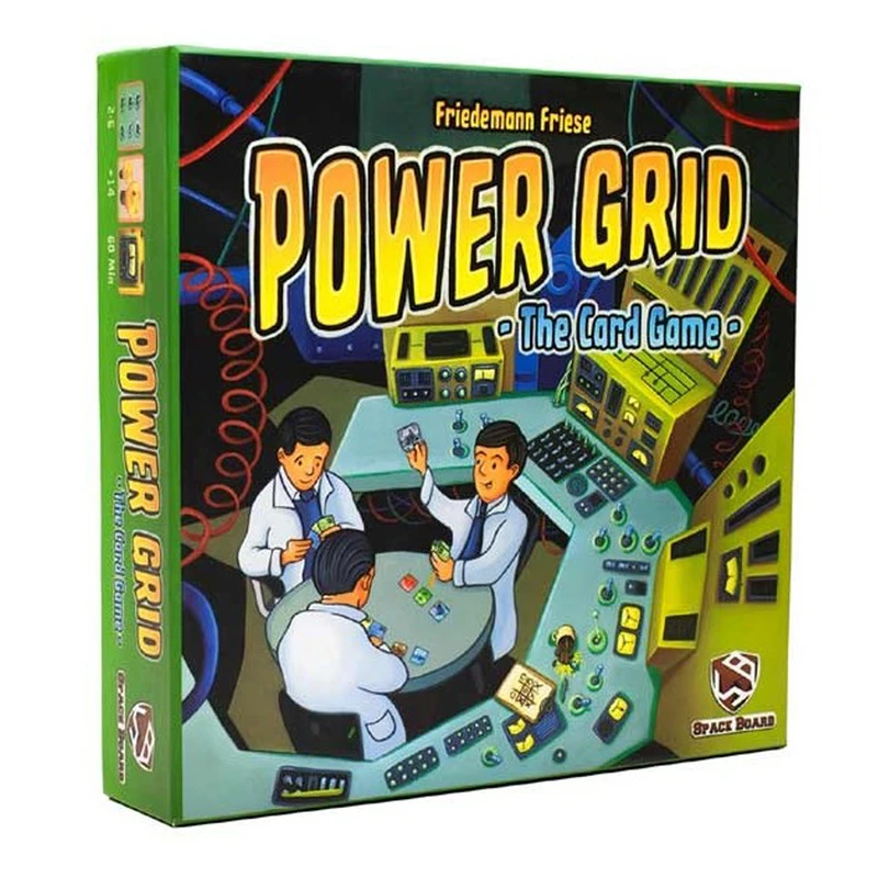 بازی پاور گرید نسخه کارتی Power Grid