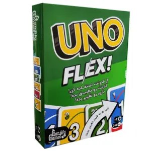 بازی اونو مدل UNO FLEX