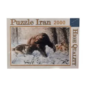 پازل 2000 تکه خرس و گرگ 2035